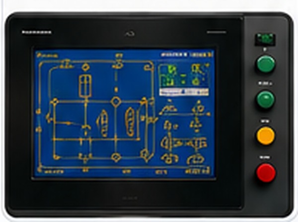 IHM de automação industrial
